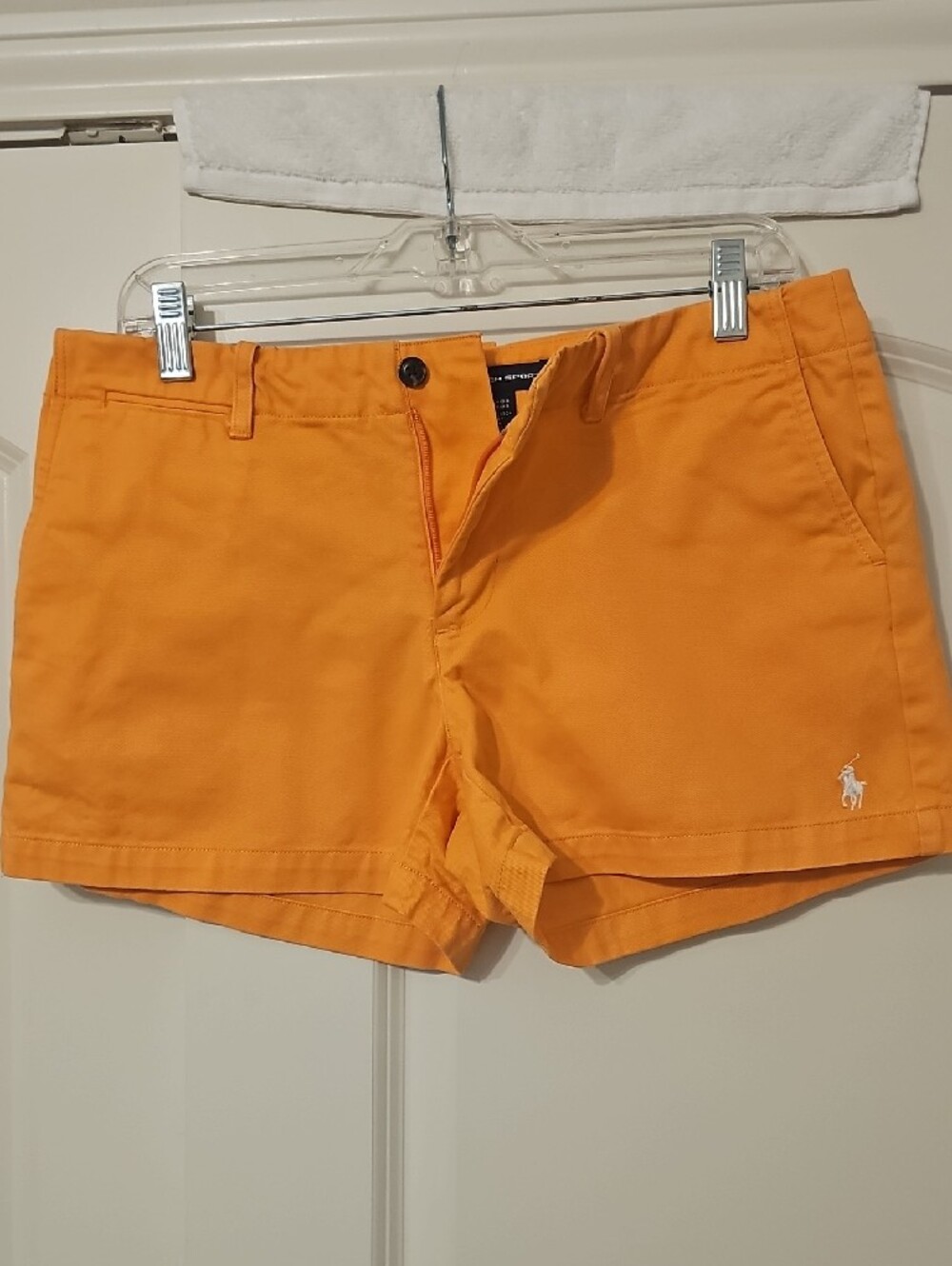 Ralph Lauren Bright Orange Women's Bermuda Shorts